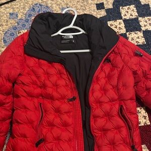 The North Face Red Puffer Jacket